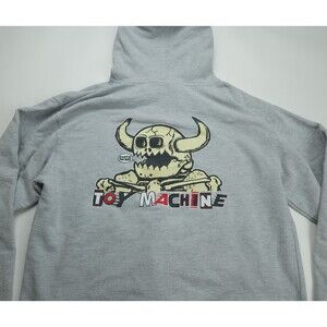 Vintage Independent Truck co Toy Machine F The Rest Hoodie Men Medium Gray Skate